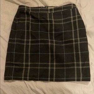 LOFT Plaid Skirt